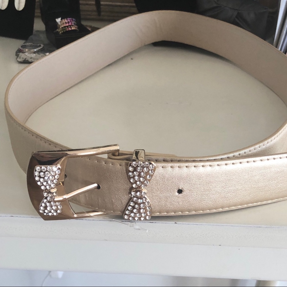 Vegan Leather  dressy buckle belt